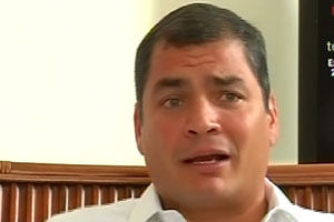 Rafael Correa, Presidente del Ecuador