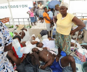 Haiti azotada por el cólera
