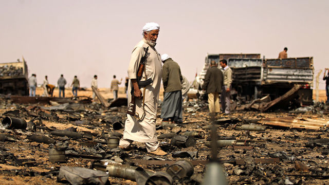 La situación en Libia podría derivar hacia lo sucedido en Iraq y Afganistán. Foto Reuters