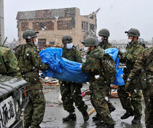 Suman 24 mil muertos y desaparecidos por sismo y tsunami en Japón. Foto Europa Press