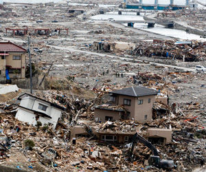 Tsunami arrasó en Japón 470 kilómetros cuadrados. EFE/Dai Kurokawa