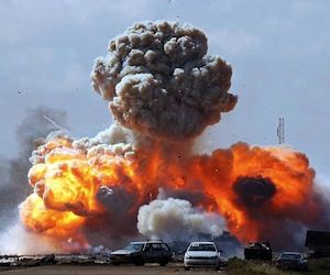Potencias imperiales prosiguen agresión aérea contra Libia