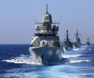 Barcos de la OTAN atacan un cable submarino de fibra óptica libio