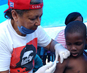Médicos cubanos en Haití