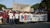 Salvador Valdés Mesa, aludió a la extraordinaria movilización que se prevé realizará el pueblo el próximo 1 de mayo.Foto archivo