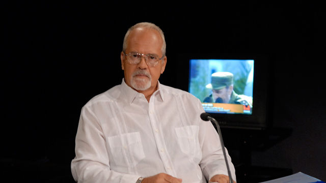 El doctor José Luís Méndez, investigador académico analizó el triste papel del FBI, que conllevó al encarcelamiento de cinco antiterroristas cubanos desde 1998. Foto René García