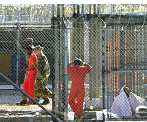 Prisioneros en la Base Naval de Guantánamo