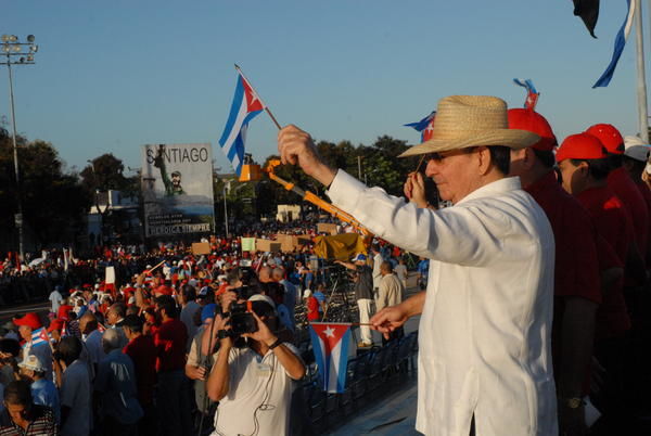 Primero de mayo en Santiago de Cuba