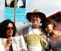 El poeta Javier Sicilia encabezó la Marcha Nacional por la Paz y la Justicia del domingo 8 de mayo, la cual reunió a 100,000 mexicanos. Foto: Cuartoscuro Archivo
