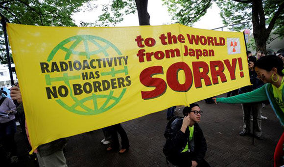 Protesta en Japón