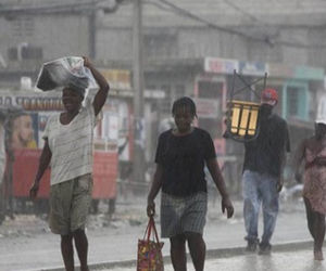 Lluvias en Haiti