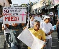 Marcha contra la violencia en México