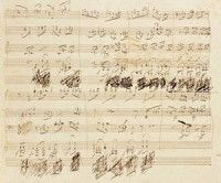 Partitura desconocida de Mozart