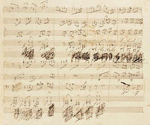 Partitura desconocida de Mozart