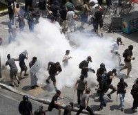 Protestas en Grecia