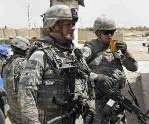 Soldados norteamericanos en Iraq