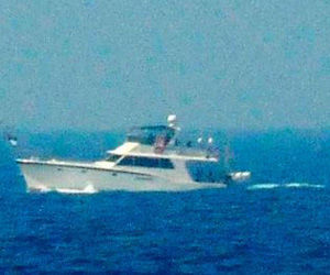 La Flotilla fue interceptada este martes por las fuerzas de Israel. Foto EFE