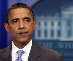 El presidente Barack Obama durante un anuncio hecho en la Casa Blanca sobre un acuerdo forjado para elevar el tope de deuda. Foto: AP/Carolyn Kaster