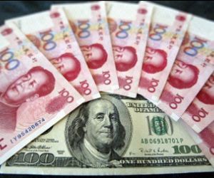 Dólar frente al yuan