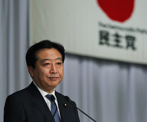 El nuevo líder del Partido Democrático de Japón, Yoshihiko Noda. Foto: AP