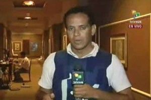 Rolando Segura, corresponsal de Telesur en Libia