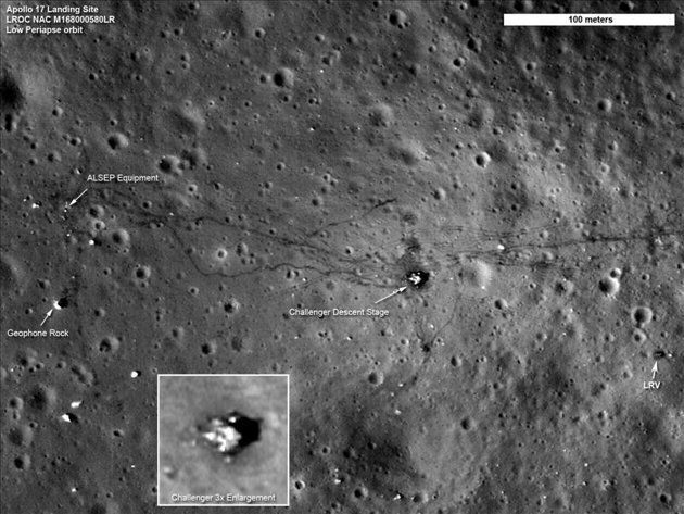 Foto de la Luna. EFE/NASA