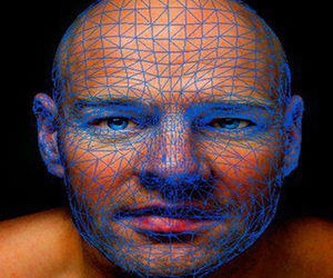 Mapa facial biométrico