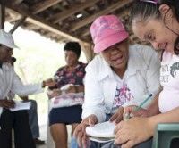 Médicos cubanos en Nicaragua. Foto: La Voz del Sandinismo