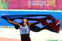 Adriana Muñoz, campeona panamericana de los 800 metros planos