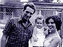 René y Olguita con su pequeña hija Irmita