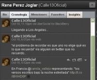 Calle13 apoya al movimiento chileno