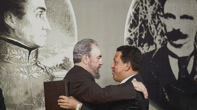 Fidel y Chávez son el símbolo del amor puro, porque son hombres que luchan por la justicia, por las cosas ingentes, por la inclusión social, contra la pobreza