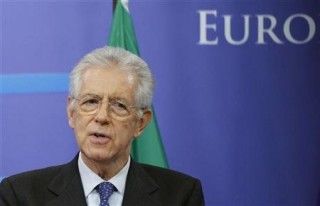 Primer ministro Mario Monti. Foto: Reuters