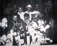 Cena en Soplillar con Fidel y Celia