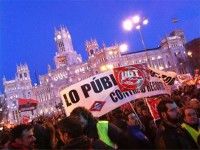 Manifestaciones en España contra recortes económicos