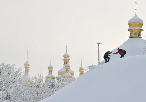 En una semana más de 1.600 personas solicitaron ayuda médica en Ucrania por congelación o hipotermia. 