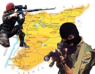 Comandos israelitas y turcos en calles sirias