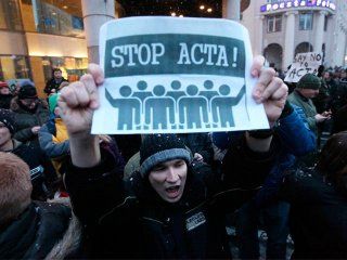 Protestas contra la Ley ACTA