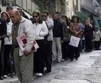 Continúa crecimiento de desempleo en Grecia