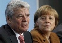 Angela Merkel y Joachim Gauck