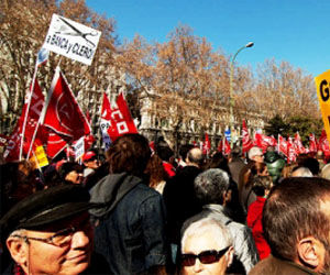 España: la cuarta parte de la población estará desempleada este año 