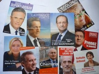 Candidatos en las elecciones francesas