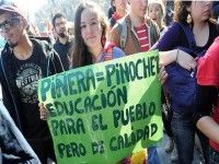 Protestas estudiantes en Chile