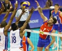 Vence Serbia 3-1 a Cuba en Liga Mundial de Voleibol