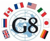 Continúa debate sobre crisis europea en segunda jornada del G8