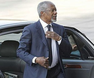 Kofi Annan visita Siria en medio de escalada de violencia terrorista