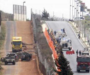 Israel construye muro en la frontera con Líbano