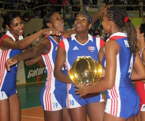 Voleibolistas cubanas semifinalistas en preolímpico 
