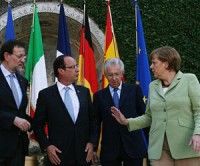 Líderes europeos inicián cumbre que marcará el futuro de la Eurozona