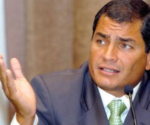 Correa: Para solucionar el problema ambiental debe cambiar la relación de poderes entre países